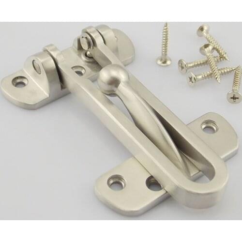 304 stainless steel anti-theft door safety chain chain by bolt lock anti-theft door chain safety JLS thickening