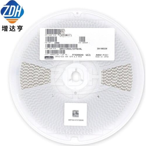 10pcs/ceramic capacitor 1206 107M 100UF 6.3V 10V 16V 25V 35V 50V X5R 20