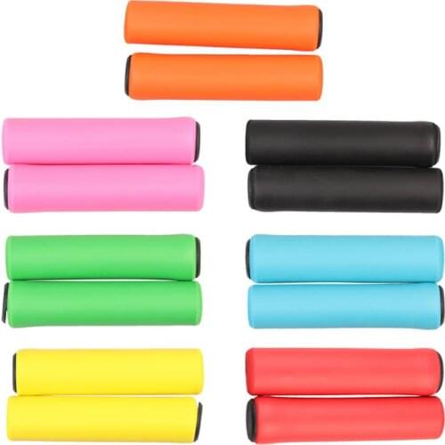 2pcs Foam Silicone Sponge Shockproof Cycling Bicycle Handlebar Cover Case for Mountain Bikes Fixed Gear Bicycle