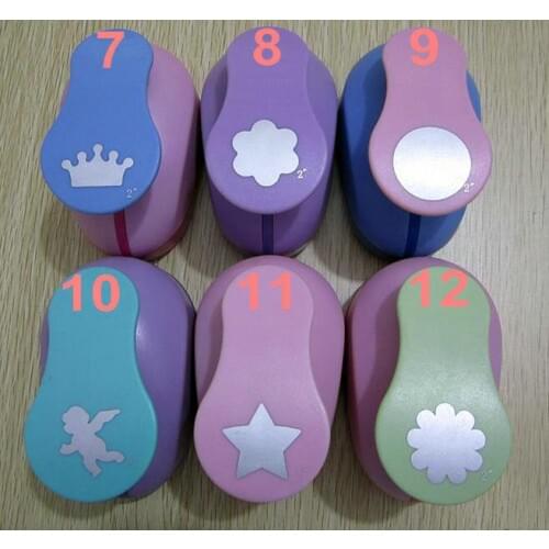 Punch 2 inch diy craft hole punch eva foam puncher Kids scrapbook paper cutter scrapbooking punches Embossing device 4pcs/lot