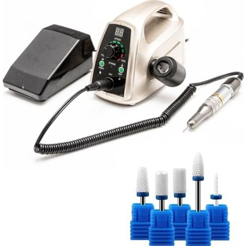 Electric Manicure Drill Set Nail Drill Machine Manicure Machine for Manicure Set Apparatus for Manicure Electric Nail Drill