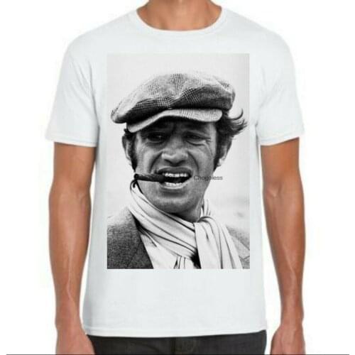 Tee-shirts jean paul belmondo french actor top quality 190 gr