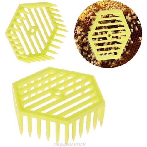 Bee Queen Cage Beekeeping Apiculture Tool Plastic Equipment Hexagonal Supplies D23 20 Dropshipping