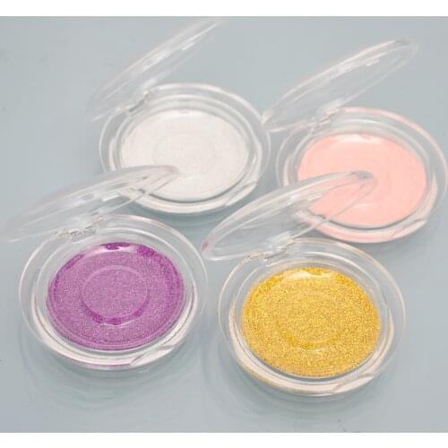 Round lash case 50pcs wholesale false eyelashes packaging box custom Logo Mink Lash boxes plastic clear Case with trays holder