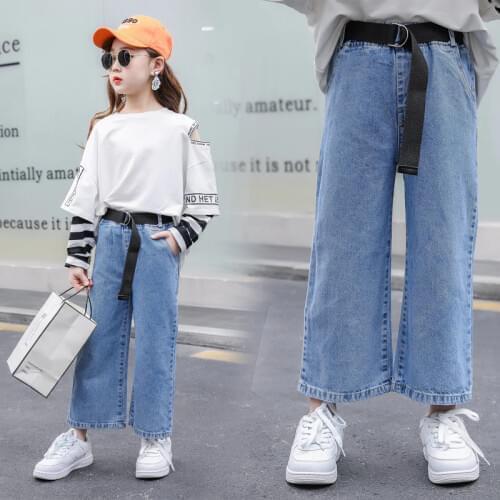 LOKEDIKE Jeans For Girls