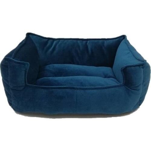 Muud Fashion Washable Cat and Dog Bed Blue