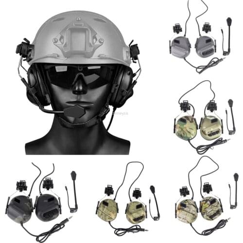 Anti-noise Shooting Headset Earmuff Military Tactical Communication Headphone Sound Amplification Airsoft Paintball Headset