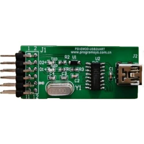 PSI-EMOD-USB2UART USB to UART USB to serial port USB to RS232 PMOD module