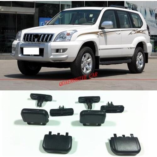 QDAEROHIVE A/C Air Vent Outlet Tab Clip Repair Kit Car accessories 1pcs For Toyota Prado LC120 FJ120 2003-2009