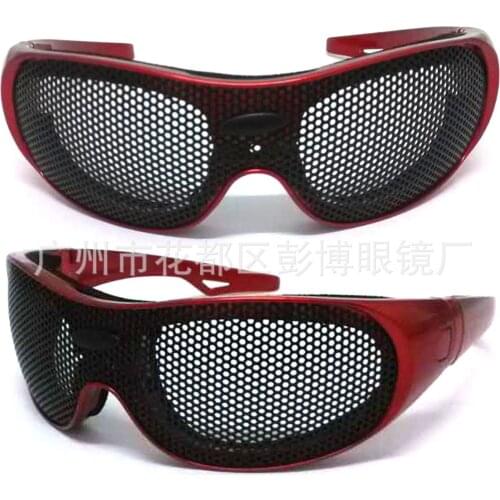 Mesh tactical eye protection Metal mesh zero-degree glasses Iron motorcycle goggles