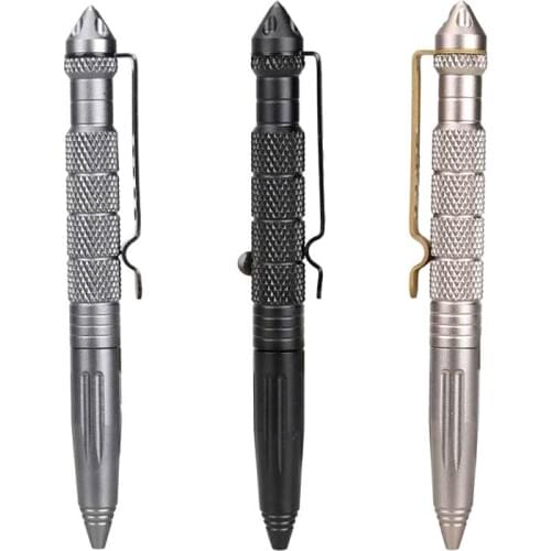 Tactical pen tungsten steel rotating unisex pen window metal ballpoint pen multifunctional metal pen FREE SHIPPING