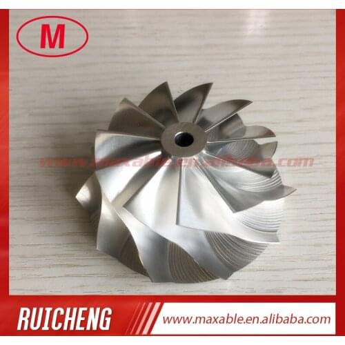 TD04HL 49.62/61.01mm 11+0 blades high performance turbocharger billet/milling/aluminum 2024 compressor wheel