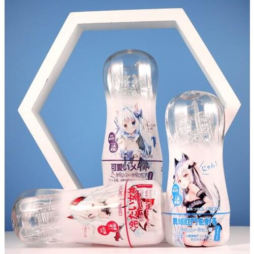 Transparent Airplane Cup Realistic Masturbation Penis Exerciser Spiral Vacuum Sucking Training Fun Man Sex Toy18 Happy Life