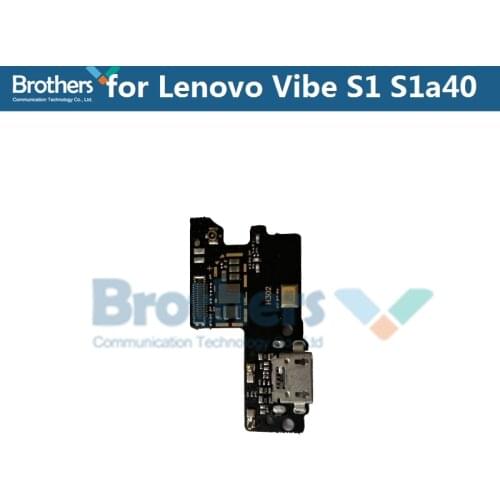 Micro USB For Lenovo Vibe S1 S1a40 USB Charging Dock Flex Cable Charger for LenovoS1 USB Charger Port Phone Replacement Test Top