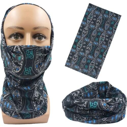 3D Magic Balaclava Face Cover Motorcycle Neck Gaiter Motocross Breathable Scarf Bandana Moto Motorbike Biker Headband Men Women