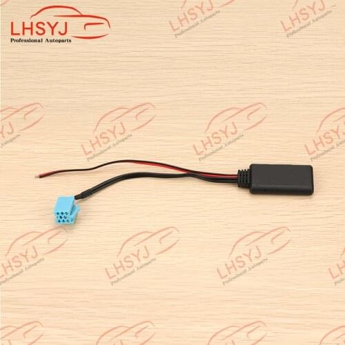 8Pin Mini ISO CD Changer Port Audio AUX-in Bluetooth-compatible Module Receiver for Volkswagen for Audi for Becker For Blaupunkt