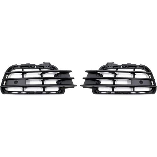 Auto Front Left Right Bumper Fog Light Lamp Grill for VW Touareg 2011 2012 2013 2014 2015 7P6853665A 7P6853666A