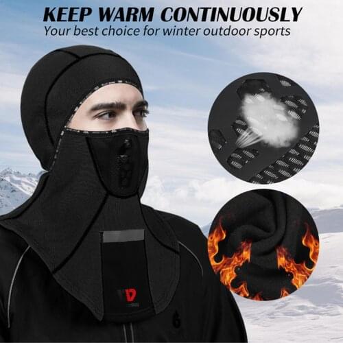 Balaclava Cap Winter Sport Full Face Cover Motocycle Ski Cycling Scarf Neck Warmer Balaclava Sport Motocycle Fleece Head Hat