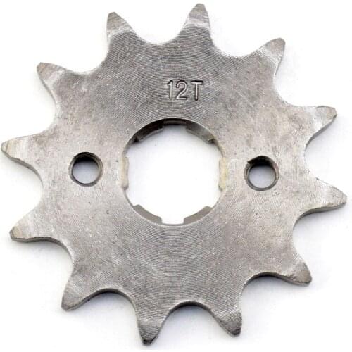 Chain Drive Gear Sprocket 17T or 20T Tooth T8F for 2 Stroke Engine Transmission Mini Moto Pocket bike Petrol Scooter