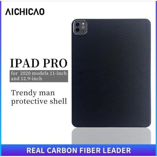 Carbon fiber protective case For Apple iPad Pro 12.9“ Case (2020) Tablet Books iPad Air 10.9” 11 in (2021) shell