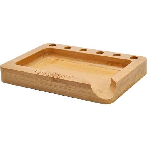 COURNOT Bamboo Rolling Trays Case With Cigarette Paper Cone Holder Bamboo Rolling Trays Tool Cigarette Machine Accessoires