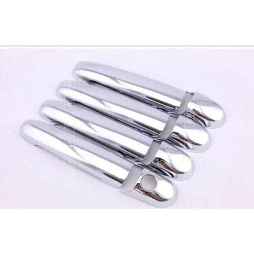 FUNDUOO For Ford Galaxy / Seat Alhambra / VW Sharan New ABS Chrome Door Handle Covers trim Overlays