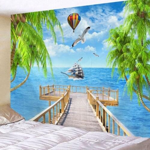 Beauty Print Wall Tapestry Tapestries Wall Hanging Flower Psychedelic Tapestry Wall Hanging Decor Halloween Deco