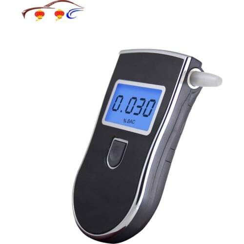 Hot Selling Professional Police Digital Breath Alcohol Tester Breathalyzer For Safe Driving Free Shipping Drop Shipping