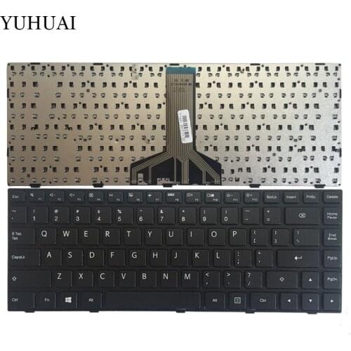 New US keyboard For Lenovo 100-14 100-14IBD English laptop keyboard black