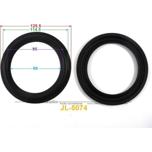 New 10 pcs /lot = 5 Pair 5inch Woofer Repairable Parts / Speaker Rubber Surround 113A ( 125.5mm / 114.5mm / 94mm / 87.5mm )