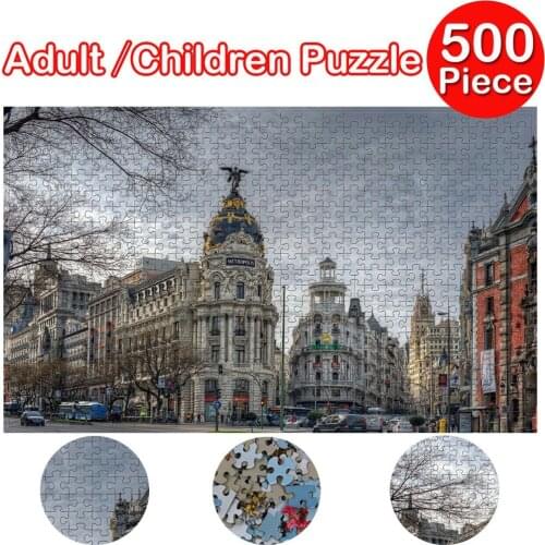 Puzzle Adults Children Jigsaws Puzzles 500 Piece Large Landscape Puzzle Game Interest Educational Toys Personalized Gift may21
