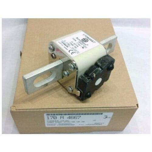 Fuses: 170M4666 630A 690V / 170M4667 700A / 170M4668 800A / 170M4669 900A 690V (1FKE/90) aR