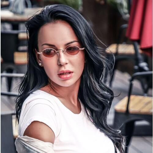 JackJad Fashion Trend Slim Oval Metal Frame SteamPunk Sunglasses Small Cool Vintage Brand Design Sun Glasses Oculos De Sol 22020