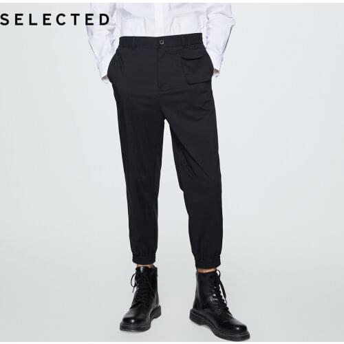 SELECTED Mens Loose Fashion Frock Pants S|420314026