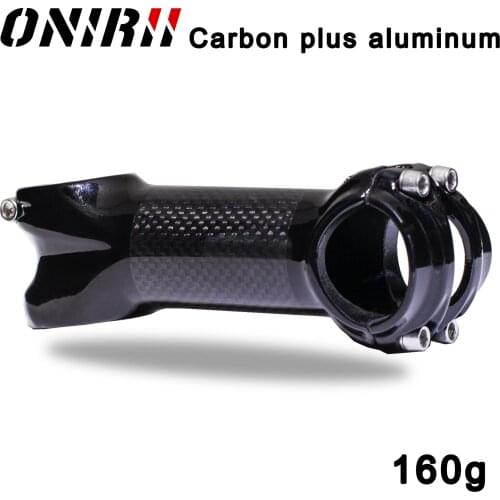 ONIRII Bicycle Stem 31.6mm 110mm Bike Parts Ultralight 160g Bike Stem 7 Degree Carbon Fiber & Aluminum alloy Mountain MTB Road