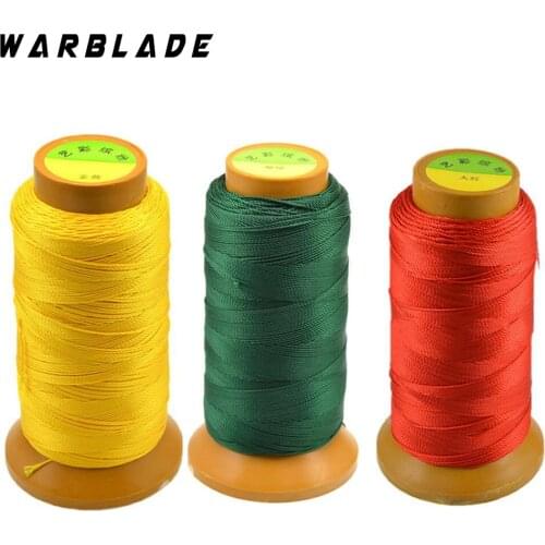 Top Quality Nylon Silk 0.2-1mm Beading Wire Cord Thread Line For DIY Jewelry Necklace Bracelet Handcraft Findings WarBLade