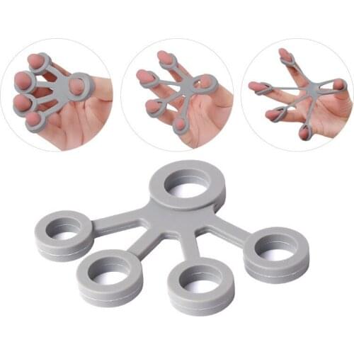 1Pc Silicone Hand Expander Finger Hand Grip Finger Training Stretcher Trainer Strength Resistance Bands Wrist Exercise Fitness
