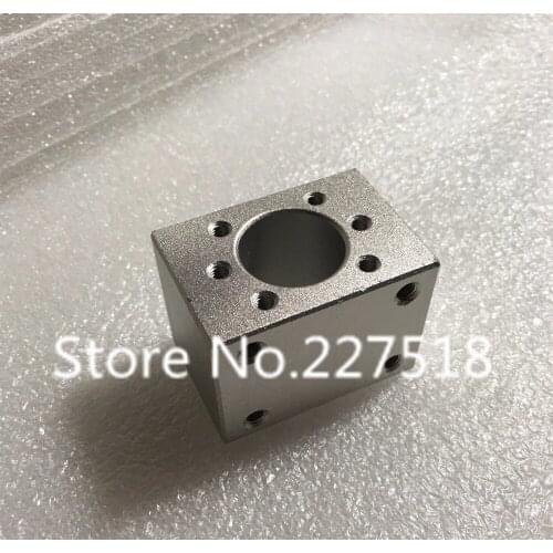 1PCS SFU2505 Ballscrew Nut Housing Aluminium Material Mounting Bracket For Ball Screw 2505 nut house cnc parts
