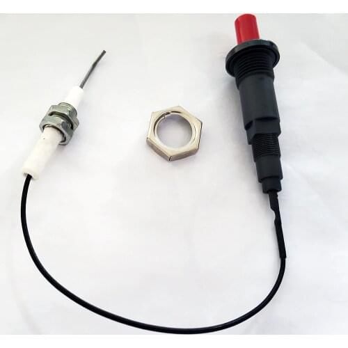 200pcs Kitchen Home For Gas Stoves Ovens Igniter Lighters With Cable Cooking Accessories Ignition Device Push Button Piezo Spark