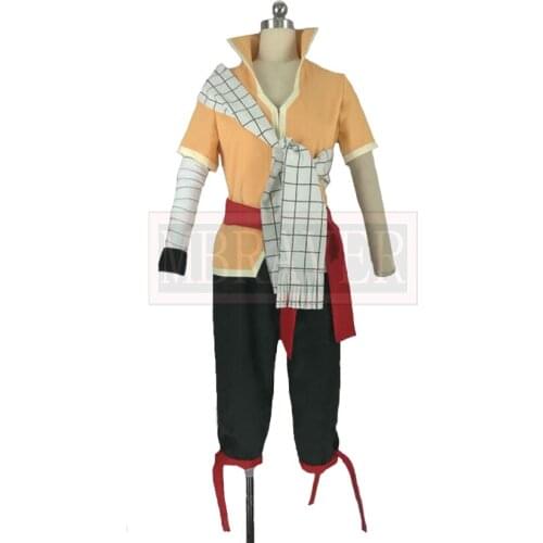 2017 Anime Fairy Tail :Dragon Cry Etherious Natsu Dragneel Cosplay Costume