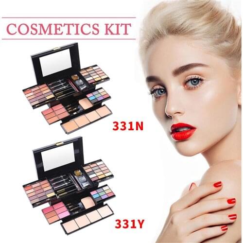 40 Colors 39 Colors Makeup Set Shimmer Matte Glitter Eyeshadow Palette Professional Blush Lipstick Eyeliner Mascara Makeup Kit