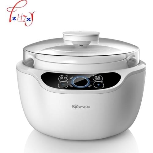 220v 200w Automatic porridge pot 1.2L Electric Cookers Slow Cooker 220V Mini Casserole Cooker Electric Stoves DDZ-A12A1 1pc