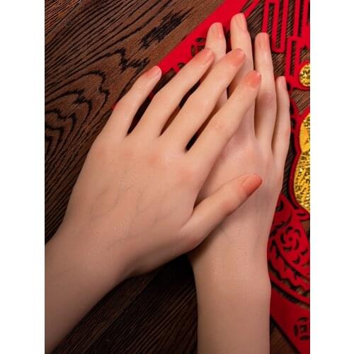 Free Shipping!! Sexy Hand Silicone Mannequin Realistic Hand Model Realistic Customized