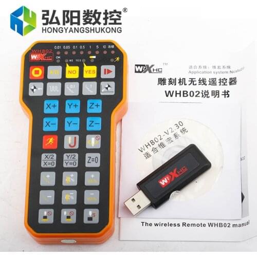 NC-Studio control handle WHB02 cnc router control system wireless handle remote-controller cnc machine parts