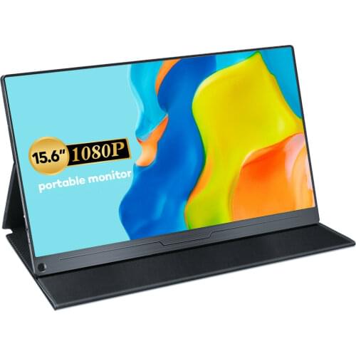 EVICIV 15.6 Raspberry Pi LCD Display Portable Monitor 1080P KODI Media Player Arduino Laptop PC Computer Multiple Screen Speaker