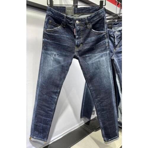 Classic,Authentic DSQUARED2,Retro,Italian brand ,Women/Men Jeans,locomotive,Jogging jeans,DSQ021-1