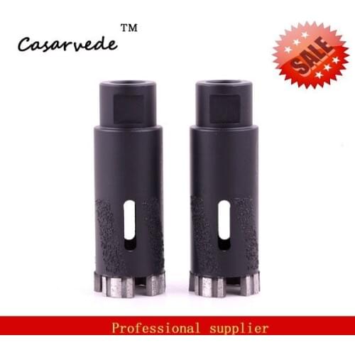 Hole saw 1-3/8'' 35mm diamond core drill bits for drilling stone with Vacuum Brazed Inside and Outside protection