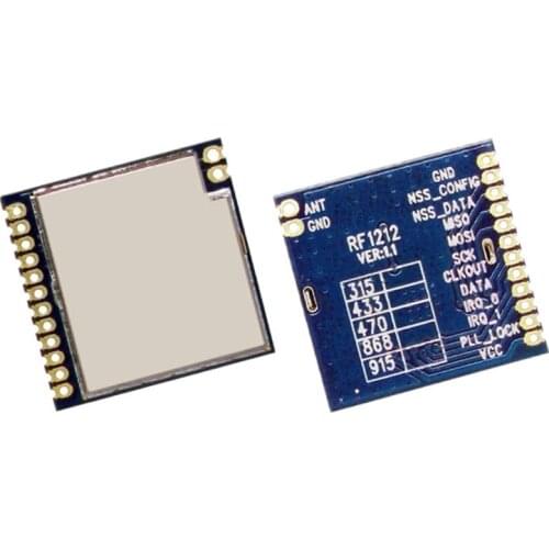 Diy Kit (20pcs/lot) RF1212 433MHz FSK 12.5dBm Wireless RF Transmitter and Receiver Module