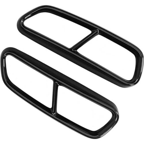 Tail Pipe Frame Exhaust Tip Cover Stainless Steel for Car