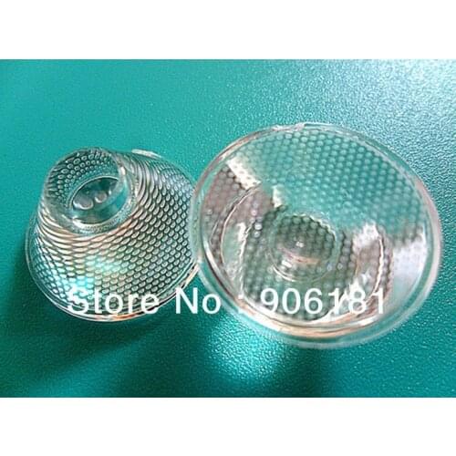 NCP-20 High quality LED Optical Lens, PMMA materials, Degree: 30, 45, 60, Lens Size: 20X10.8mm, Mesh Surface
